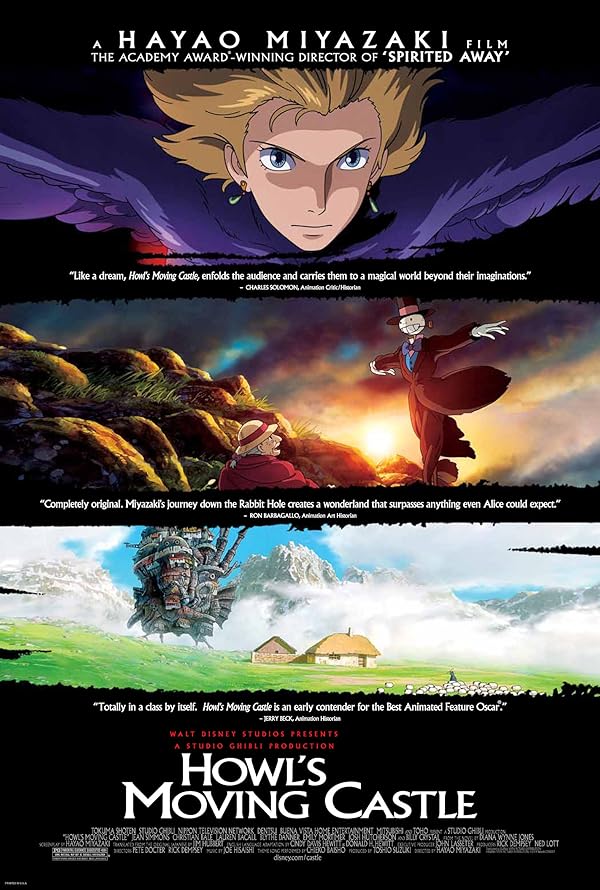 دانلود انیمه Howl’s Moving Castle