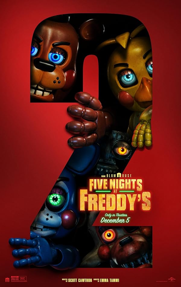 دانلود فیلم Five Nights at Freddy’s 2 2025 زیرنویس چسبیده و دوبله فارسی